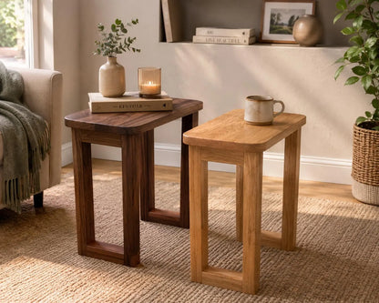Solid Oak side table