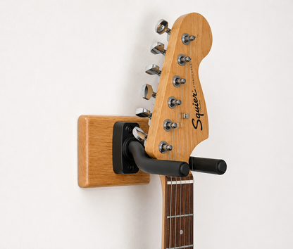 Solid Oak Guitar wall mount (multiple)
