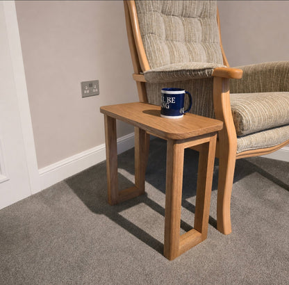 Solid Oak side table